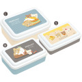 Japan San-X Nesting Food Storage Container Set - Rilakkuma / Basic Rilakkuma Favorite Things - 2