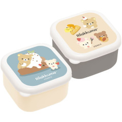 Japan San-X Mini Container Set - Rilakkuma / Basic Rilakkuma Favorite Things