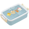 Japan San-X Bento Lunch Box 450ml - Rilakkuma / Basic Rilakkuma Favorite Things Blue - 1