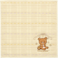 Japan San-X Wash Towel - Kiiroitori & Rilakkuma / Wonderful House