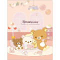 Japan San-X 10 Pockets A4 Clear Holder - Rilakkuma / Wonderful House Pink - 1