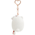 Japan San-X Hanging Plush - Sumikko Gurashi / Sakuma Strawberry Milk Candy Shirokuma - 3