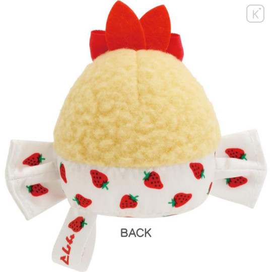 Japan San-X Tenori Plush (SS) - Sumikko Gurashi : Sakuma Strawberry Milk Candy Ebifurai no Shippo Fried Shrimp Tail - 2