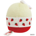 Japan San-X Tenori Plush (SS) - Sumikko Gurashi : Sakuma Strawberry Milk Candy Penguin? - 2