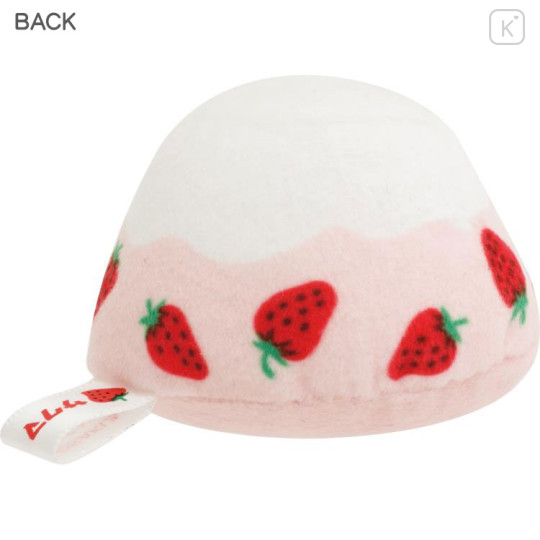Japan San-X Tenori Plush (SS) - Sumikko Gurashi : Sakuma Strawberry Milk Candy Yama Pink - 2