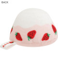 Japan San-X Tenori Plush (SS) - Sumikko Gurashi : Sakuma Strawberry Milk Candy Yama Pink - 2