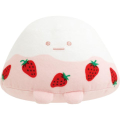 Japan San-X Plush Toy - Sumikko Gurashi / Sakuma Strawberry Milk Candy Yama Pink