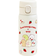 Japan San-X Stainless Steel Bottle - Sumikko Gurashi / Sakuma Strawberry Milk Candy