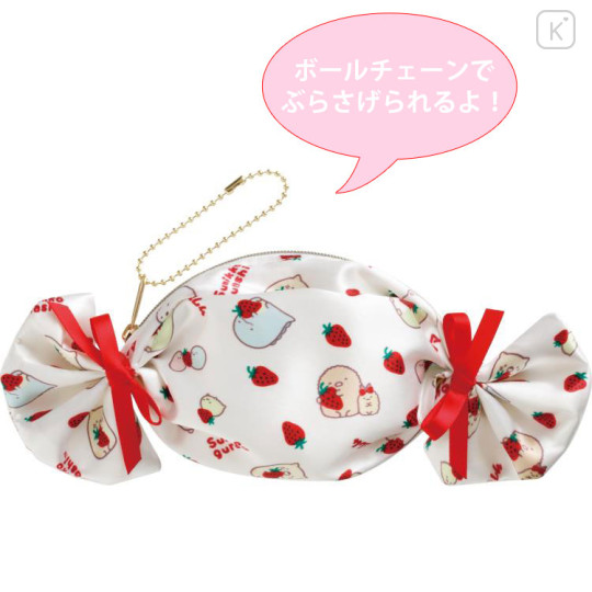 Japan San-X Eco Shopping Bag - Sumikko Gurashi / Sakuma Strawberry Milk Candy - 3