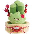 Japan San-X Tenori Plush (SS) Set - Sumikko Gurashi : New Year Kadomatsu Zasso - 1