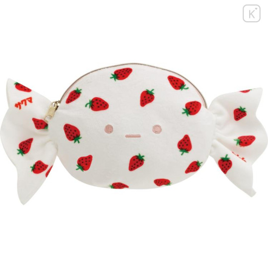 Japan San-X Tenori Plush (SS) Set - Sumikko Gurashi : Sakuma Strawberry Milk Candy Tapioca - 3