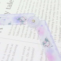 Japan Sanrio 30cm Folding Ruler - Kuromi / Happy - 3