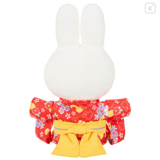 Japan Miffy Plush Toy - Kimono Red - 2