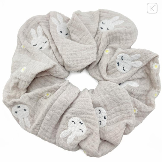 Japan Miffy Hair Scrunchie - Light Grey - 1