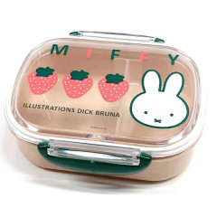 Japan Miffy Bento Lunch Box 360ml - Miffy : Strawberry