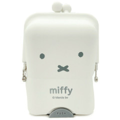 Japan Miffy Airpita Mini Pouch - Miffy / Milky White