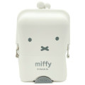 Japan Miffy Airpita Mini Pouch - Miffy / Milky White - 1