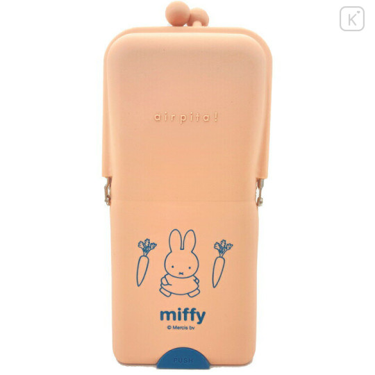 Japan Miffy Airpita Pencil Case Pen Pouch - Pink - 1