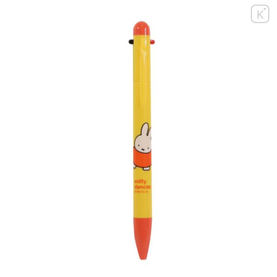 Japan Miffy 3 Color Multi Ball Pen - Picture Book Dance - 1