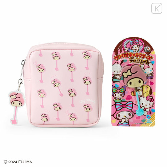 Japan Sanrio Original × Fujiya Chocolate Bar & Pouch - My Melody - 1