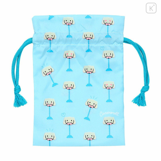 Japan Sanrio Original × Fujiya Chocolate Bar & Drawstring Pouch - Cinnamoroll - 2