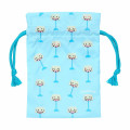 Japan Sanrio Original × Fujiya Chocolate Bar & Drawstring Pouch - Cinnamoroll - 2