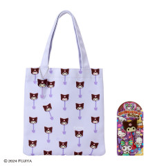 Japan Sanrio Original × Fujiya Chocolate Bar & Handbag - Kuromi