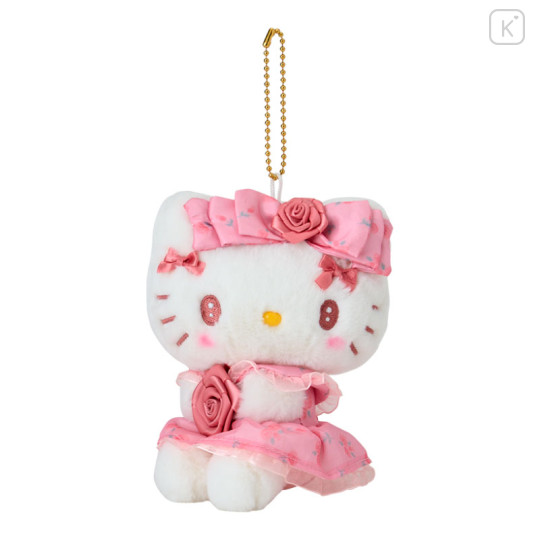 Japan Sanrio Original Mascot Holder - Hello Kitty / Dolly Rose - 1