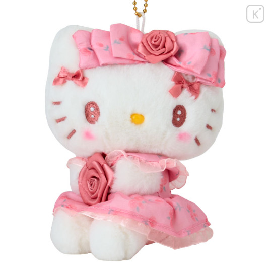 Japan Sanrio Original Mascot Holder - Hello Kitty / Dolly Rose - 2