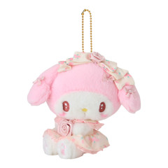 Japan Sanrio Original Mascot Holder - My Melody / Dolly Rose