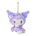 Japan Sanrio Original Mascot Holder - Kuromi / Dolly Rose - 1