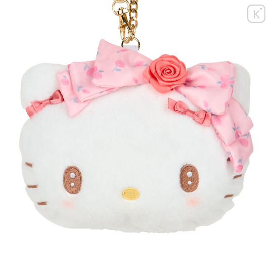 Japan Sanrio Original Face-shaped Pass Case - Hello Kitty / Dolly Rose - 2