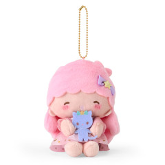 Japan Sanrio Original Mascot Holder - Little Twin Stars Lala / Frame Design