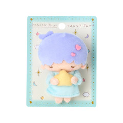 Japan Sanrio Original Mascot Brooch - Little Twin Stars Kiki : Frame Design