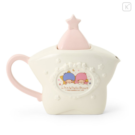 Japan Sanrio Original Teapot - Little Twin Stars : Frame Design - 2