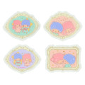 Japan Sanrio Original Seal Set - Little Twin Stars / Frame Design - 3