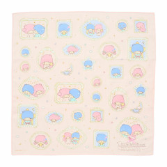 Japan Sanrio Original Handkerchief - Little Twin Stars / Frame Design