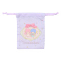 Japan Sanrio Original Drawstring Purse Set - Little Twin Stars : Frame Design - 4