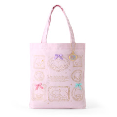 Japan Sanrio Original Tote Bag - Little Twin Stars / Frame Design