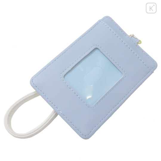 Japan Sanrio Pass Case Card Holder & Reel - Cinnamoroll / Happy - 2