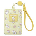 Japan Sanrio Pass Case Card Holder & Reel - Corocorokuririn / Happy - 1