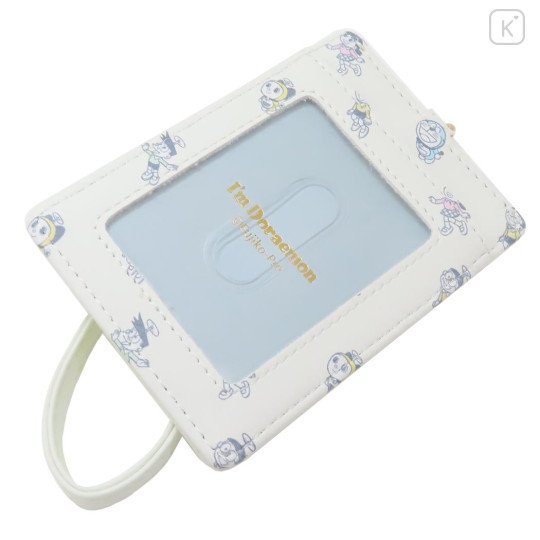 Japan Doraemon Pass Case Card Holder & Reel - Doraemon : Friends Flying - 2