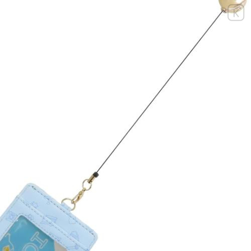 Japan Doraemon Pass Case Card Holder & Reel - Doraemon : Friends Flying - 4