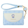 Japan Doraemon Pass Case Card Holder & Reel - Doraemon : Happy - 1