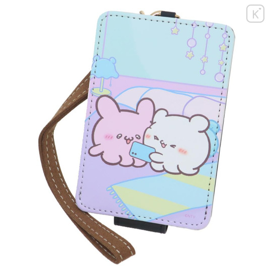 Japan Loveez Pass Case Card Holder - Sweet Moment Blue - 1