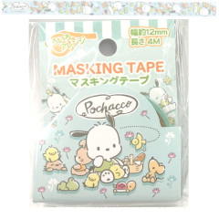 Japan Sanrio Washi Paper Masking Tape - Pochacco / Picnic