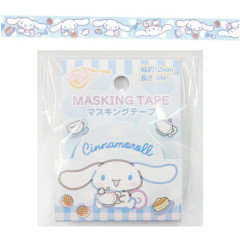 Japan Sanrio Washi Paper Masking Tape - Cinnamoroll / Tea Time