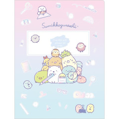 Japan San-X 10 Pockets A4 Clear Holder - Sumikko Gurashi / Happy School