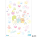 Japan San-X A4 Clear Holder - Sumikko Gurashi : Balloon White - 2