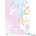 Japan San-X A4 Clear Holder - Sumikko Gurashi : Ribbon Sky Party - 2